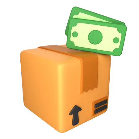 Cash On Delivery  3D Icon