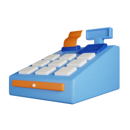 Cash Register 3D Icon  3D Icon