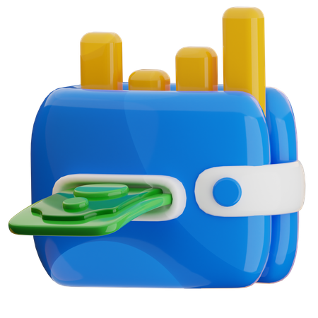 Cash Withdraw  3D Icon