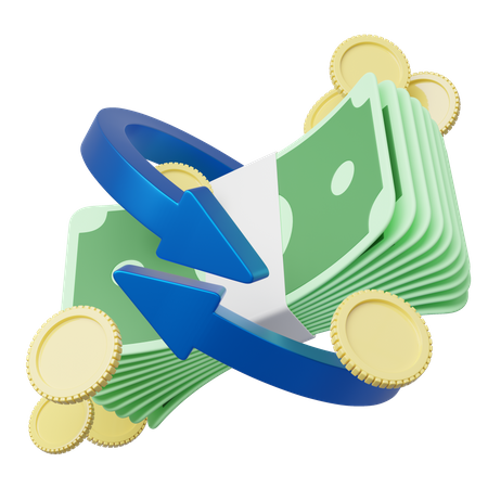 Cashback  3D Icon