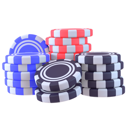 Casino Chip  3D Icon