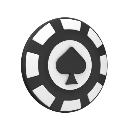 Casino Coin  3D Icon