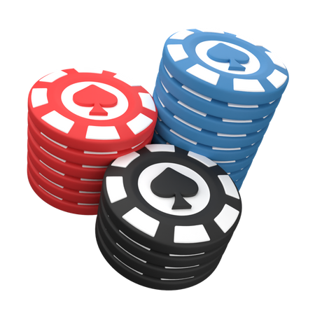 Casino Coins  3D Icon