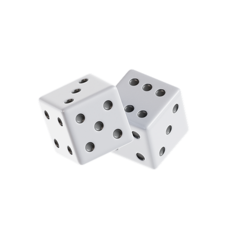 Casino Dices  3D Icon