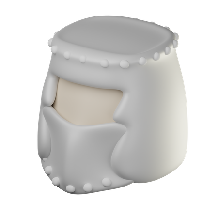 Casque de chevalier  3D Icon