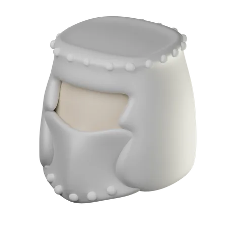 Casque de chevalier  3D Icon