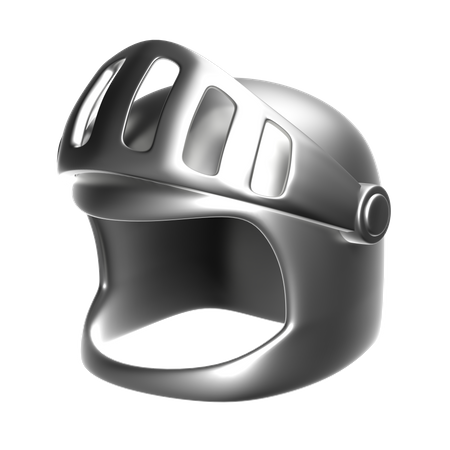 Casque de chevalier  3D Icon