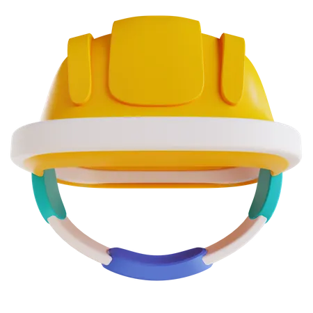 Casque de chantier  3D Icon