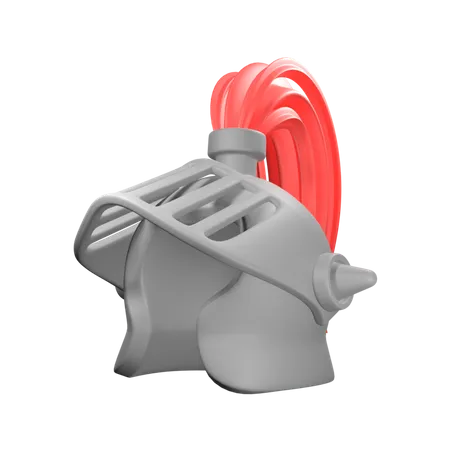 Casque spartiate  3D Illustration