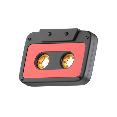 Cassette  3D Icon