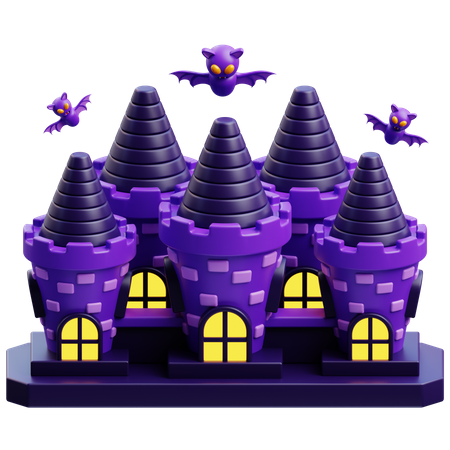 Castelo  3D Icon