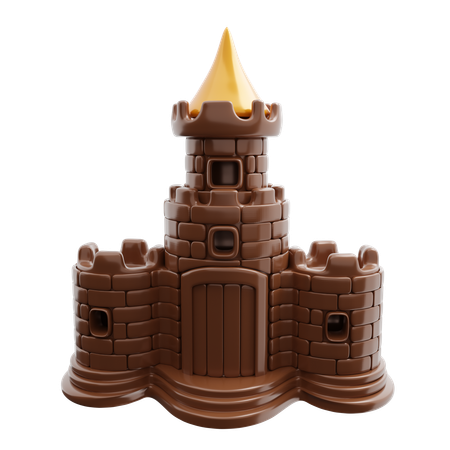 Castelo  3D Icon