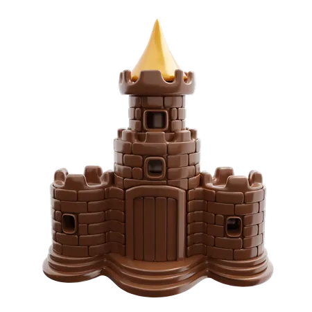 Castelo  3D Icon