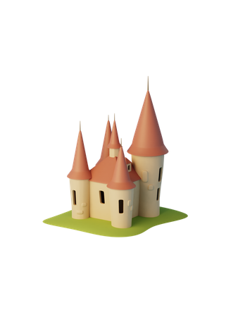 Castelo  3D Illustration