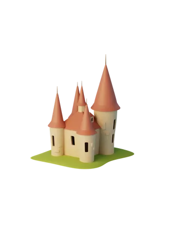 Castelo  3D Illustration