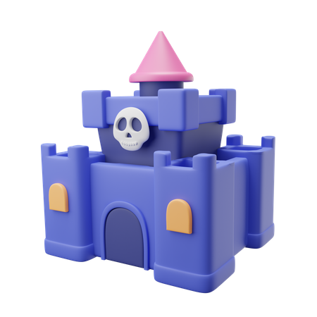 Castelo  3D Icon