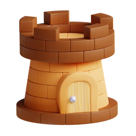 Castelo  3D Illustration