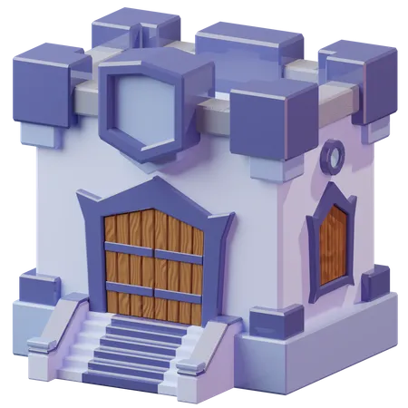 Castelo  3D Illustration