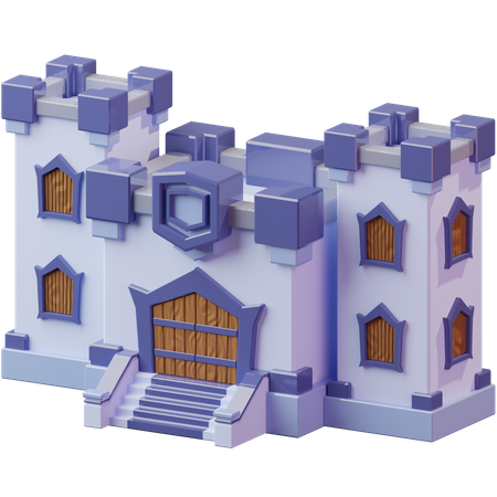 Castelo  3D Illustration