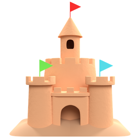 Castelo  3D Illustration