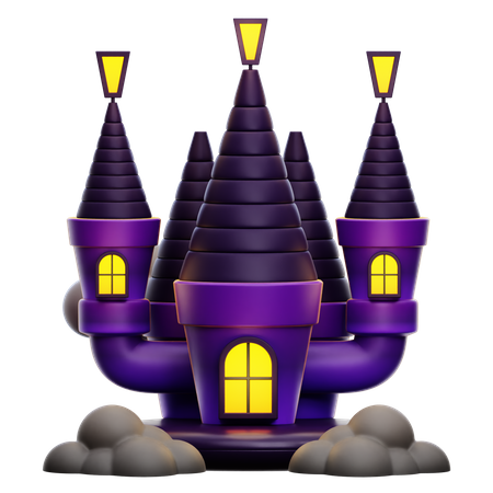 Castelo  3D Icon