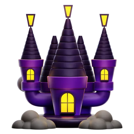 Castelo  3D Icon