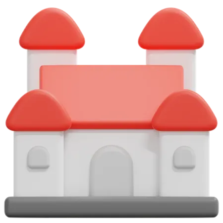 Castelo  3D Icon