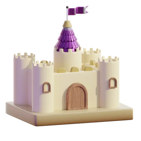 Castelo  3D Icon