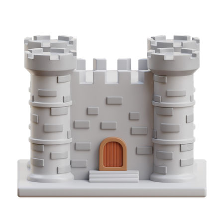 Castelo de Areia  3D Icon