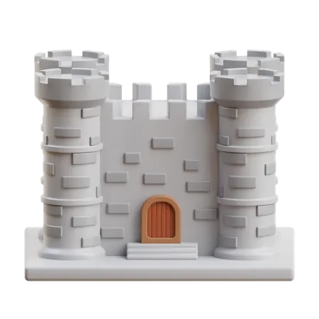 Castelo de Areia  3D Icon