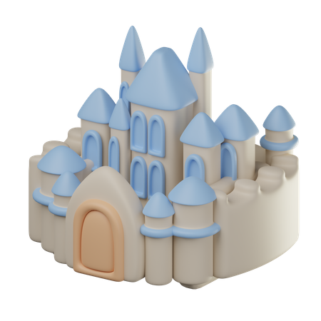 Castelo do reino  3D Icon