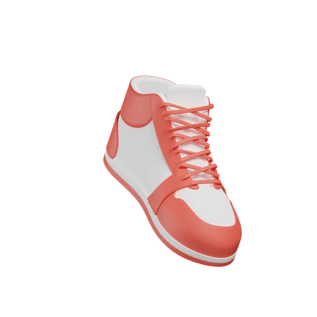 Casual Shoes  3D Illustration