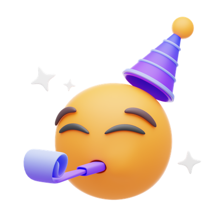 Celebrate Emoji  3D Icon