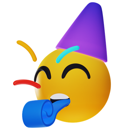 Celebration Emoji  3D Icon