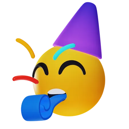 Celebration Emoji  3D Icon