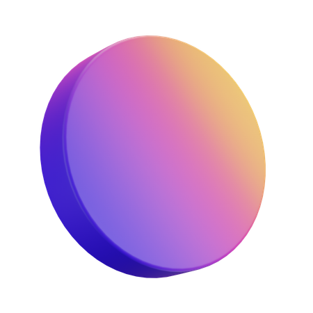 Cercle  3D Icon