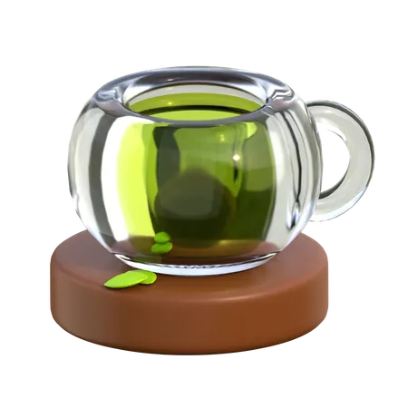 Chá verde  3D Icon