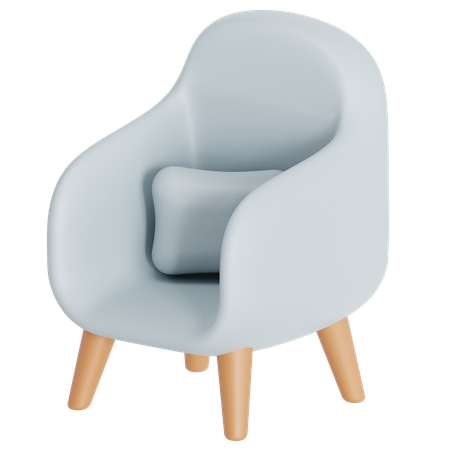 Chair  3D Icon