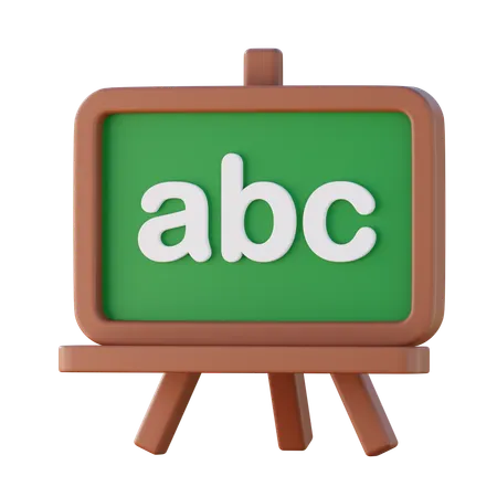 Chalkboard  3D Icon