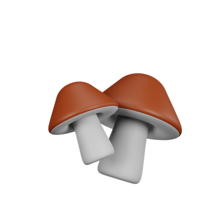 Champignon  3D Icon