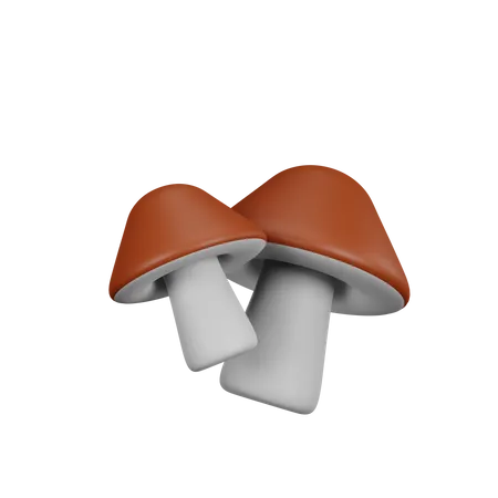 Champignon  3D Icon