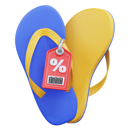 Chancletas  3D Icon