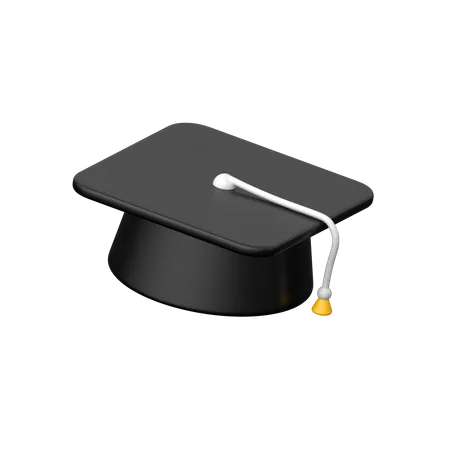 Chapeau de remise de diplôme  3D Icon