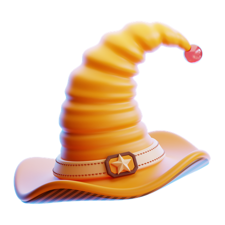 Chapeau de sorcière  3D Icon