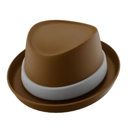 Chapeau melon derby  3D Icon