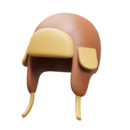 Chapéu ushanka  3D Icon