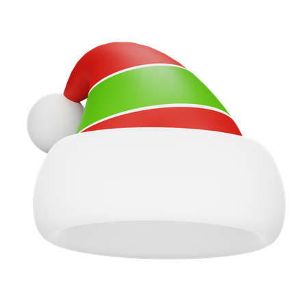 Gorro do Papai Noel  3D Icon