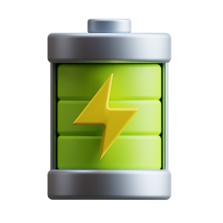 Charge de la batterie  3D Icon