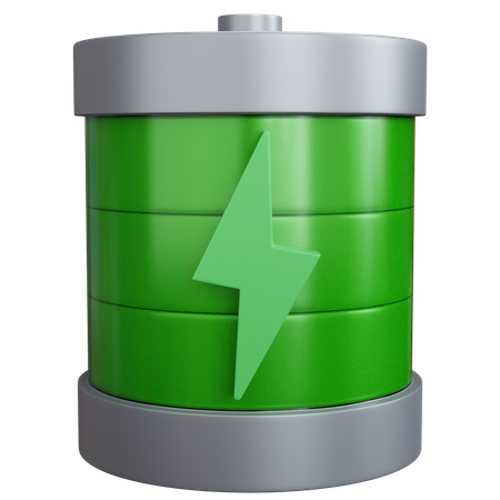 Charge de la batterie  3D Icon