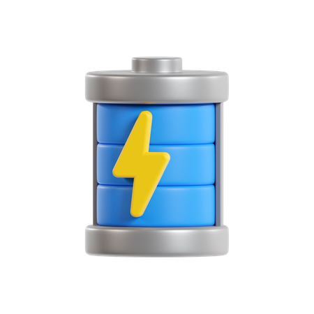 Charging Battery  3D Icon